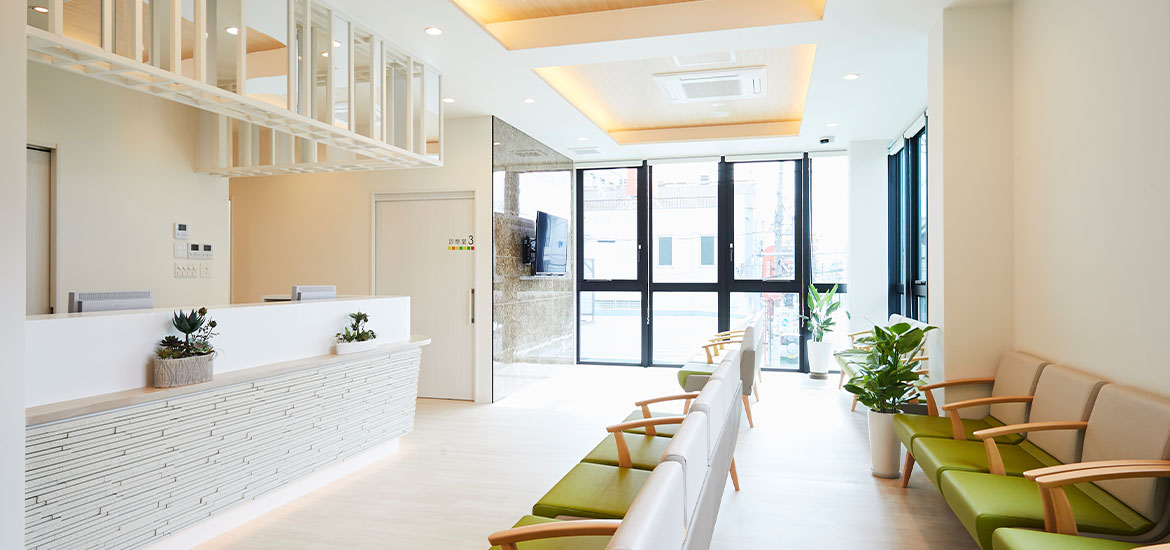 とくだ内科クリニック 待合